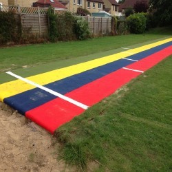Sand Pit Cover for Long Jumps in Newton 5