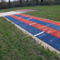 Sand Pit Cover for Long Jumps in Manor Park 10