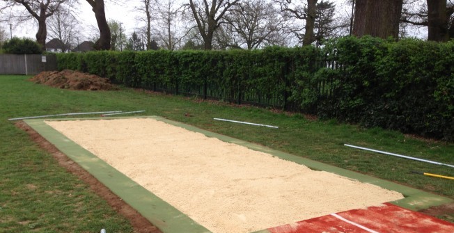 Athletics Landing Pit in Greenhill